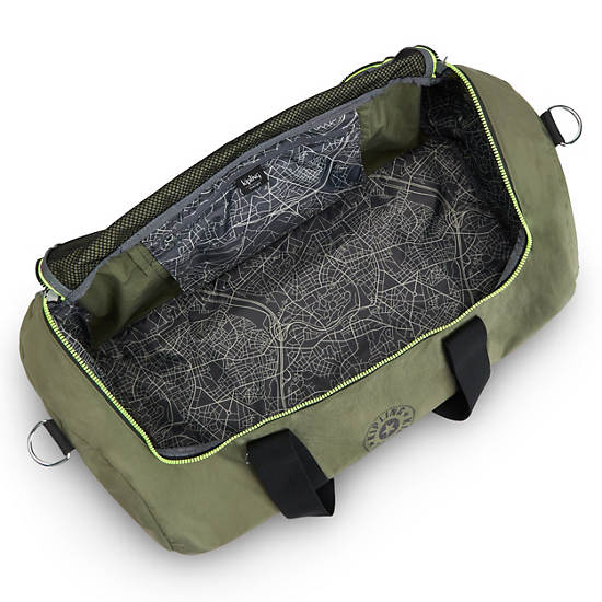 Kipling Argus Medium Duffle Bags Strong Moss | CA 1429NW